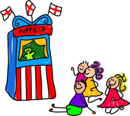 contact kids party puppet show 