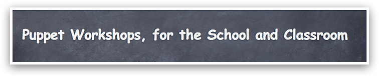 puppets and workshops for schools